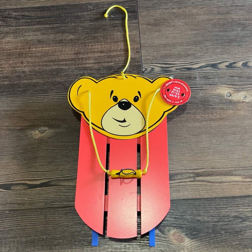 NWT - Build-A-Bear Snow Sled